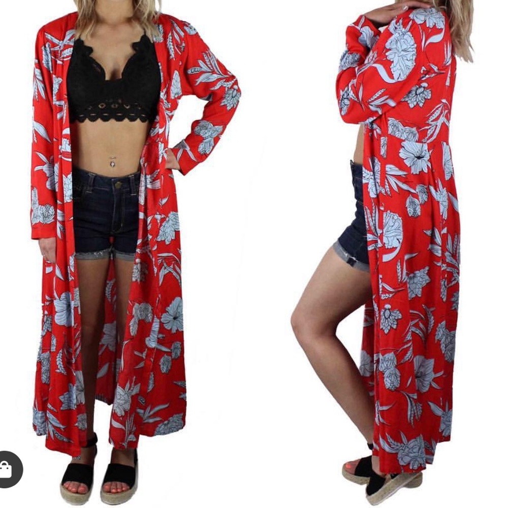 Floral Kimono